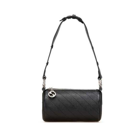 GUCCI Handbags - Gucci Blondie Shoulder Bag 760170 Black Leather Women's GUCCI